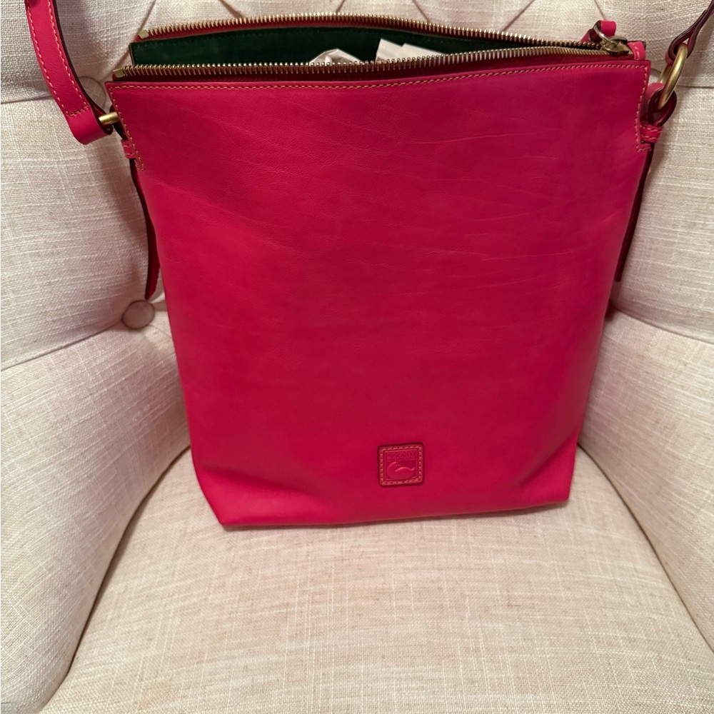 Dooney and Bourke florentine leatherPink Shoulder Bag